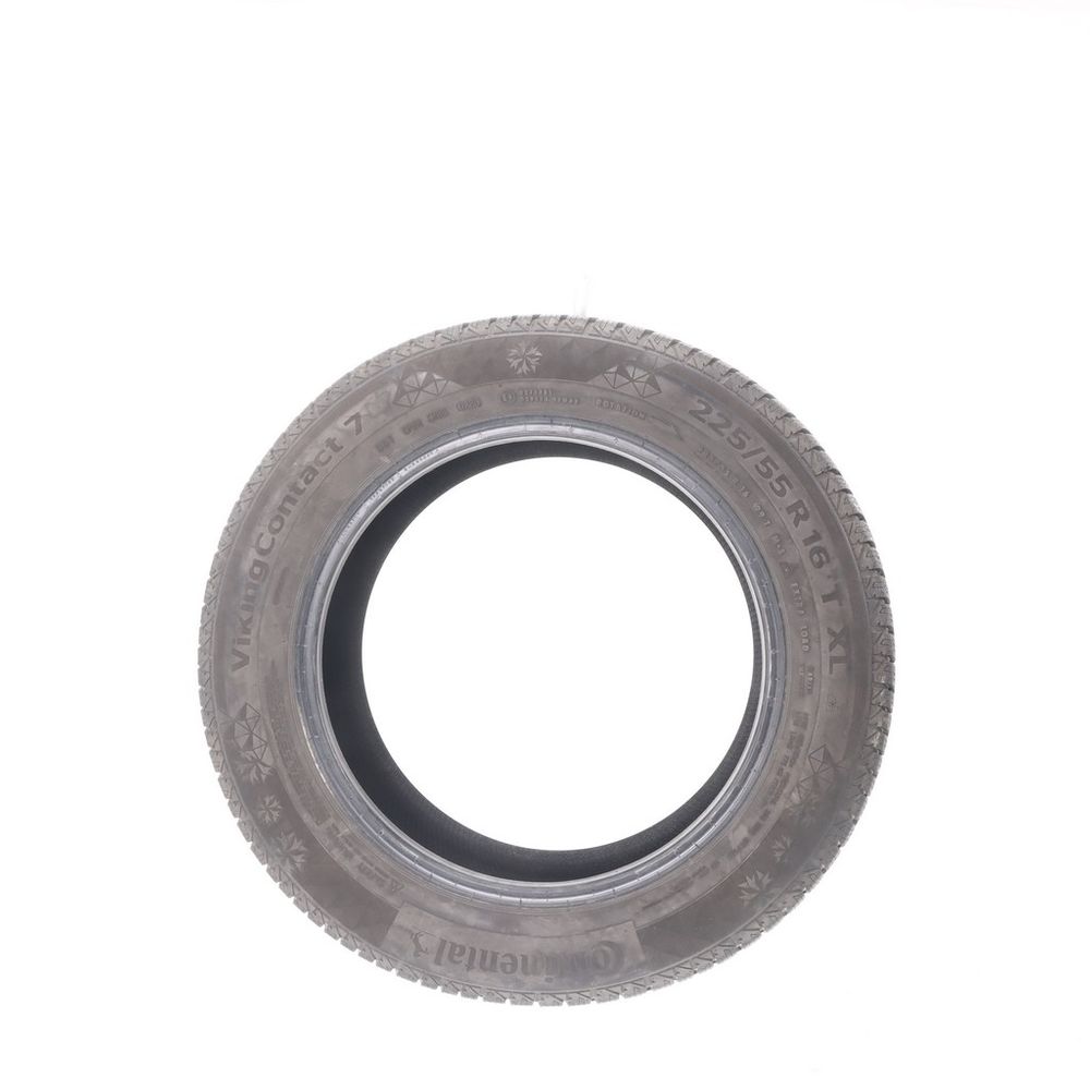 Set of (2) Used 225/55R16 Continental VikingContact 7 99T - 8-9.5/32 - Image 3