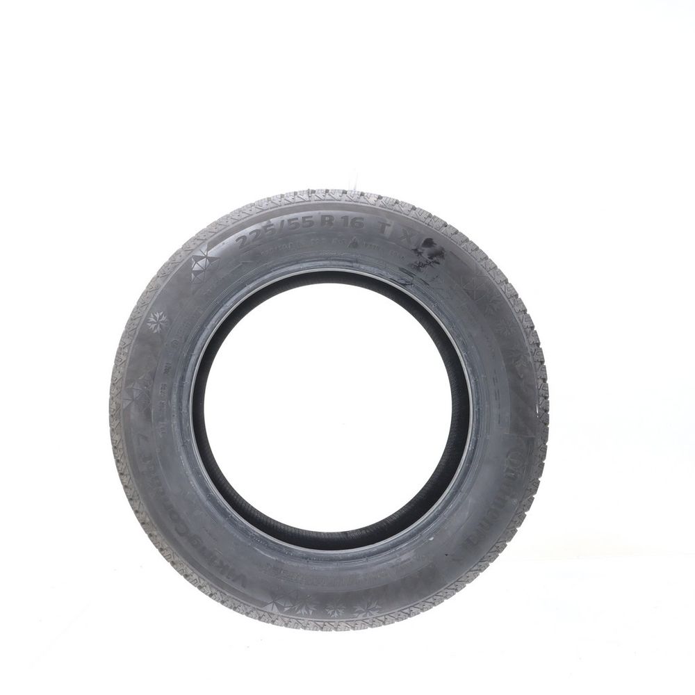 Set of (2) Used 225/55R16 Continental VikingContact 7 99T - 8-9.5/32 - Image 6