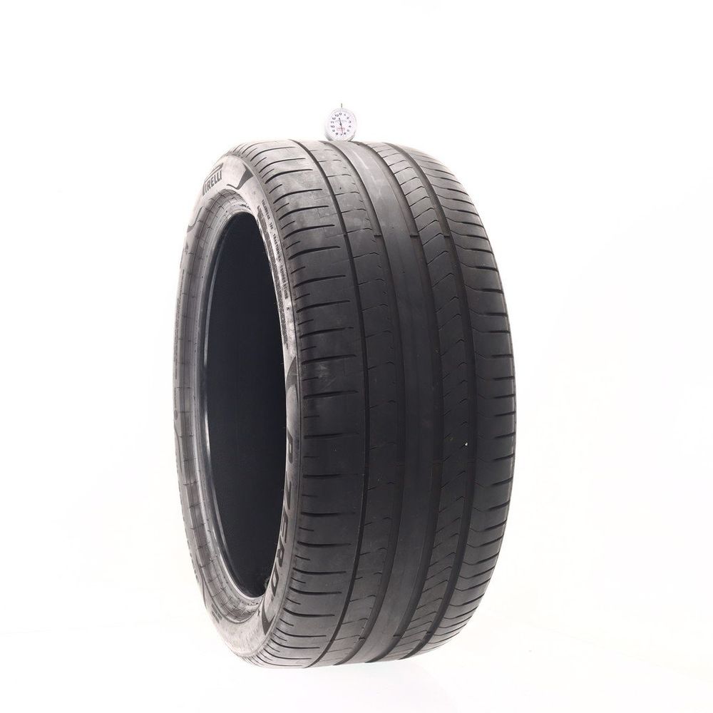 Set of (2) Used 315/35R22 Pirelli P Zero PZ4 Run Flat 111Y - 6.5-8/32 - Image 1