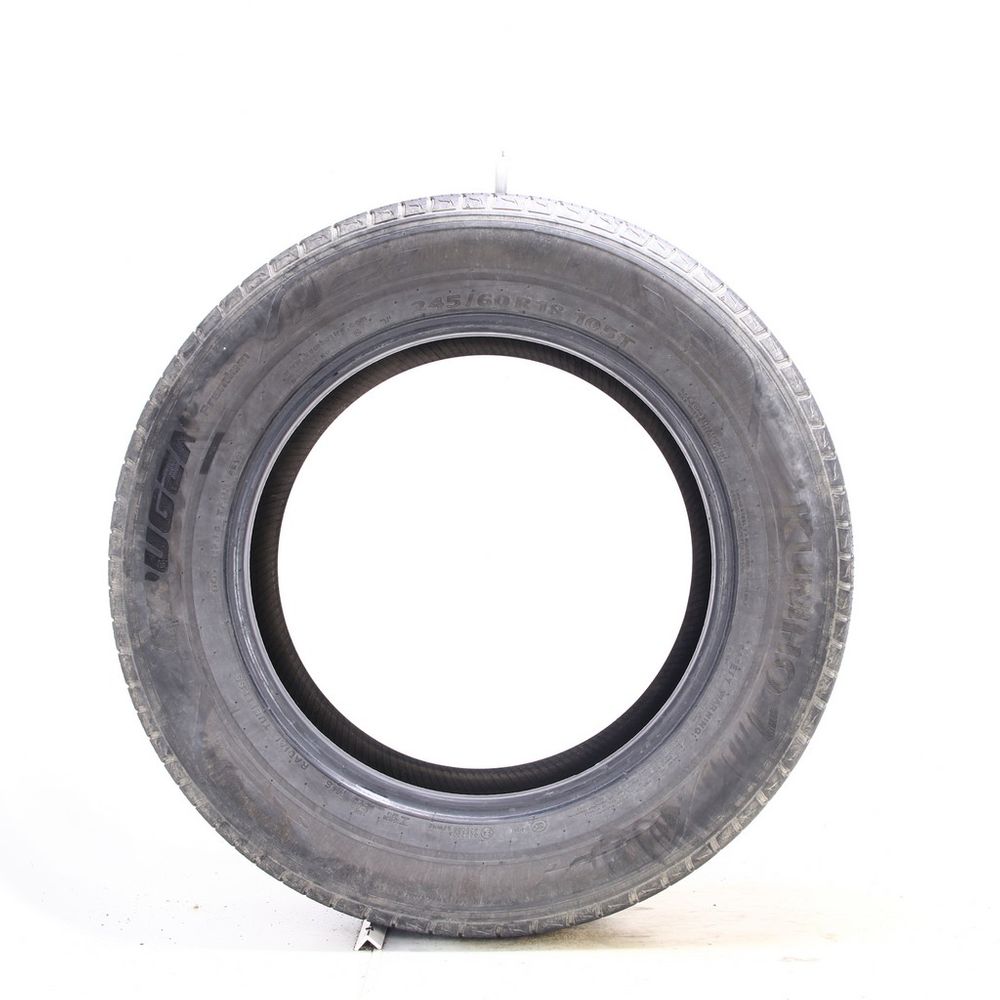 Set of (4) Used 245/60R18 Kumho Crugen Premium 105T - 4.5/32 - Image 3