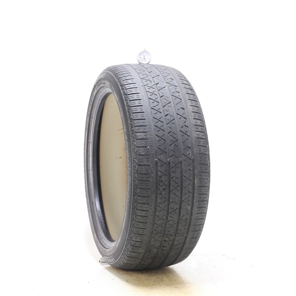 Set of (2) Used 265/40R21 Continental CrossContact LX Sport ContiSilent 101V - 6.5-8/32 - Image 1