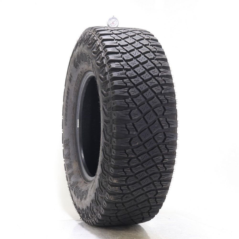 Set of (2) Used LT 315/70R17 Goodyear Wrangler Territory MT 113/110S C - 9-10/32 - Image 1