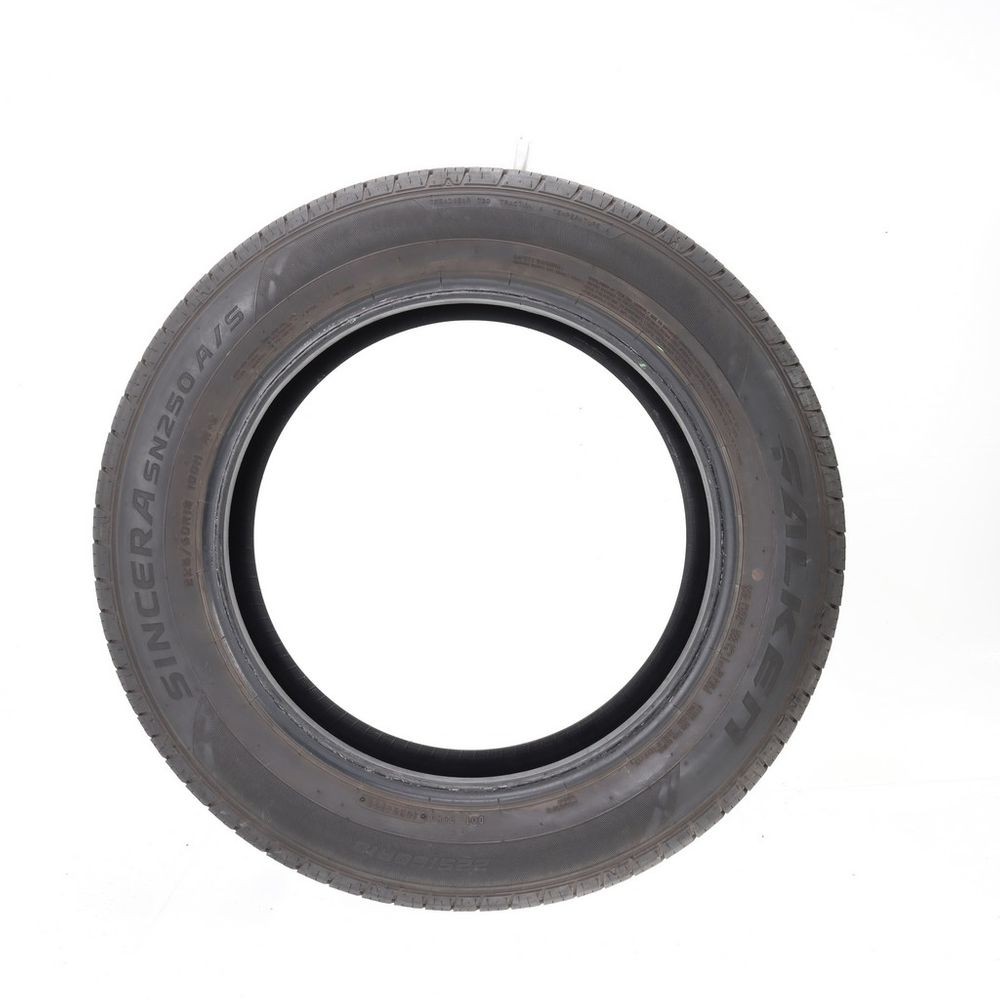 Set of (2) Used 225/60R18 Falken Sincera SN250 A/S 100H - 9.5-10/32 - Image 3