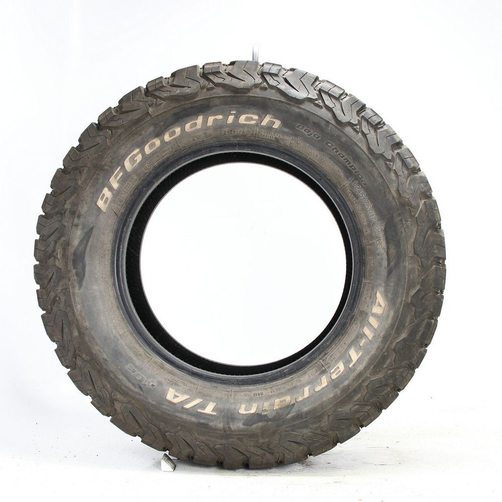 Set of (2) Used LT 245/75R17 BFGoodrich All-Terrain T/A KO2 121/118S E - 11-11.5/32 - Image 3