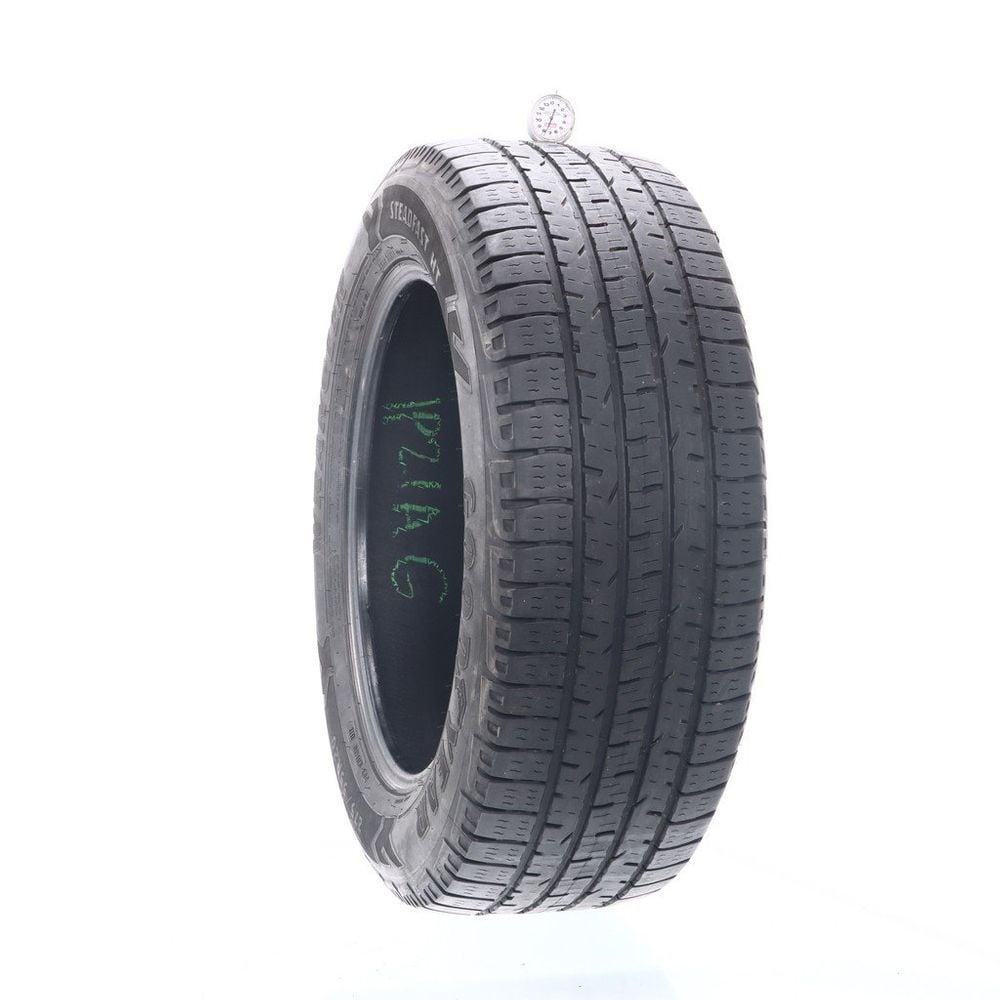 Set of (2) Used 275/55R20 Goodyear Wrangler Steadfast HT Kevlar 113H - 7.5-8.5/32 - Image 1