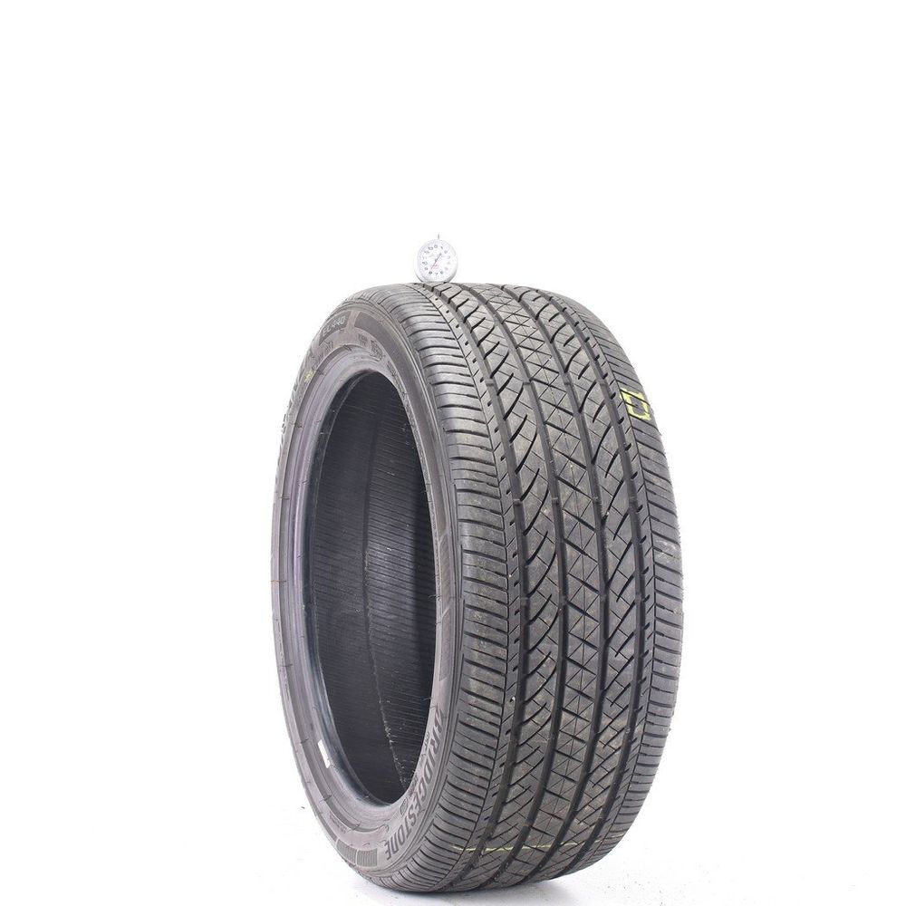Set of (2) Used 255/40R19 Bridgestone Turanza EL440 96W - 8-9/32 - Image 1