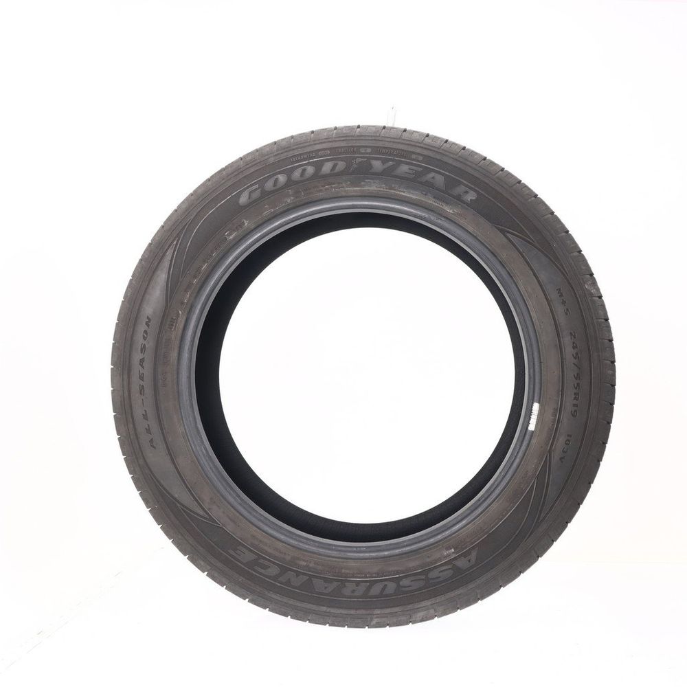 Set of (2) Used 245/55R19 Goodyear Assurance All-Season 103V - 7.5-9/32 - Image 3