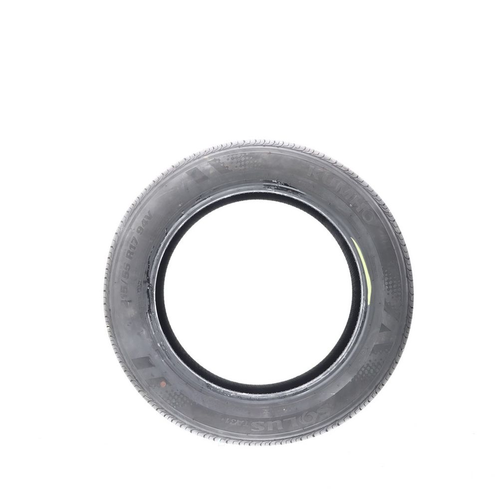 Driven Once 215/55R17 Kumho Solus TA31 Plus 94V - 9.5/32 - Image 3