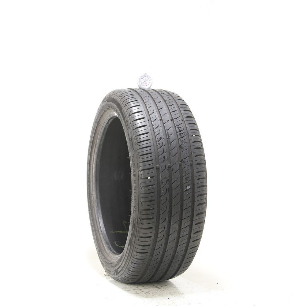 Set of (2) Used 225/45R18 Barum Bravuris 5 HM 95W - 9/32 - Image 1