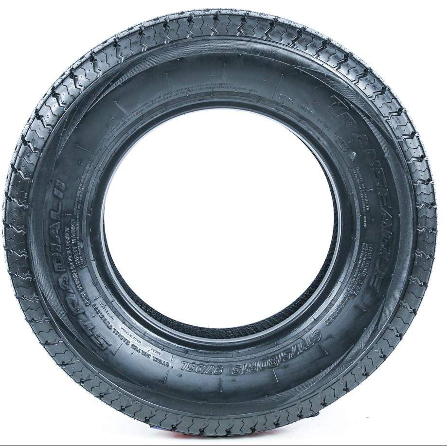 Set of (4) New ST 205/75R15 Trailer King ST Radial II 107M - Image 2