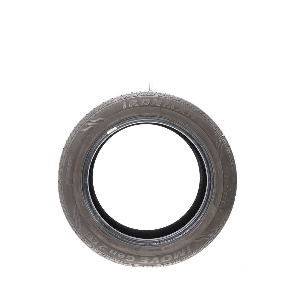 Set of (2) Used 205/55R16 Ironman IMove Gen 2 AS 91V - 6-7.5/32 - Image 3