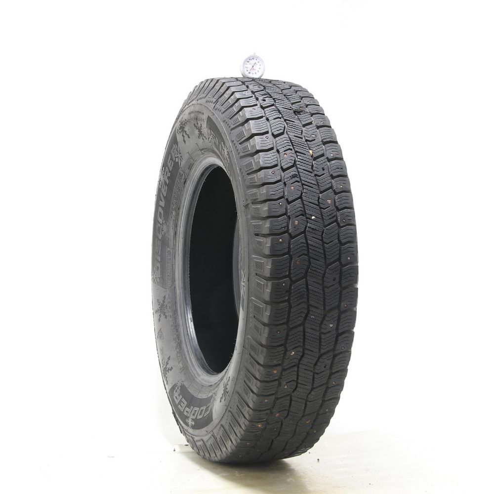 Used LT 235/80R17 Cooper Discoverer Snow Claw Studded 120/117Q - 8/32 - Image 1