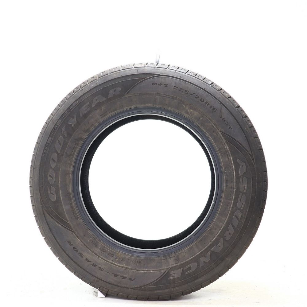 Set of (2) Used 225/70R16 Goodyear Assurance All-Season 103T - 6.5-7/32 - Image 3