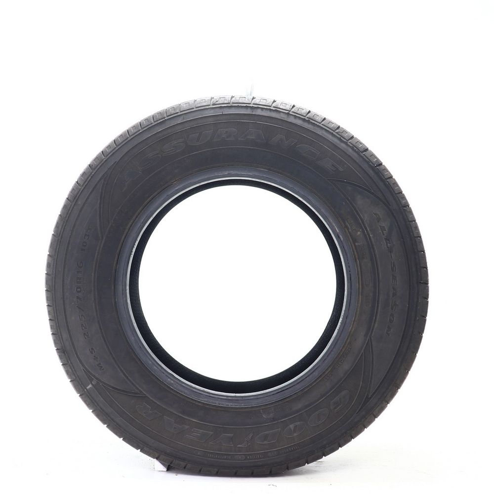 Set of (2) Used 225/70R16 Goodyear Assurance All-Season 103T - 6.5-7/32 - Image 6