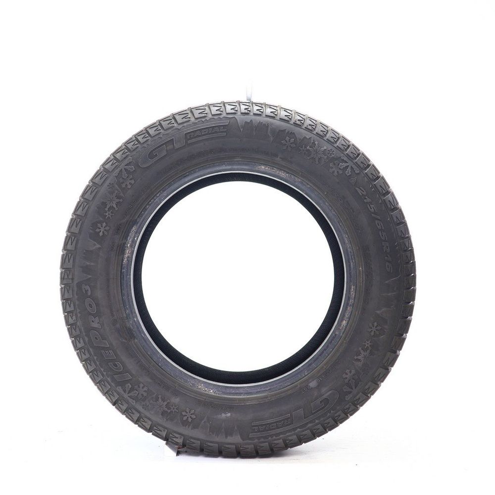 Set of (2) Used 215/65R16 GT Radial IcePro 3 98T - 7-8/32 - Image 6