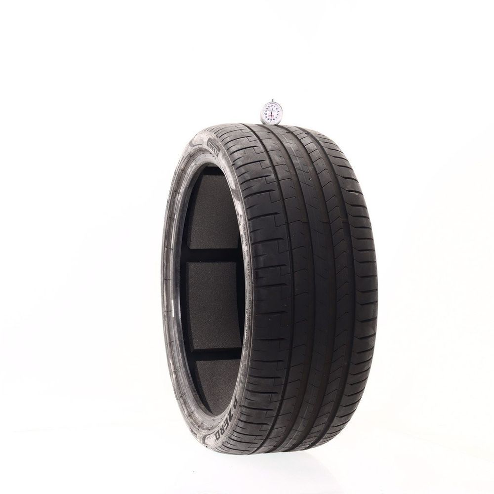 Set of (2) Used 255/35R21 Pirelli P Zero PZ4 MO-S PNCS 98Y - 6-7/32 - Image 4