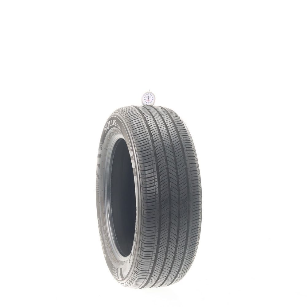 Set of (4) Used 205/55R16 Kumho Solus TA31 91H - 6.5-7/32 - Image 1