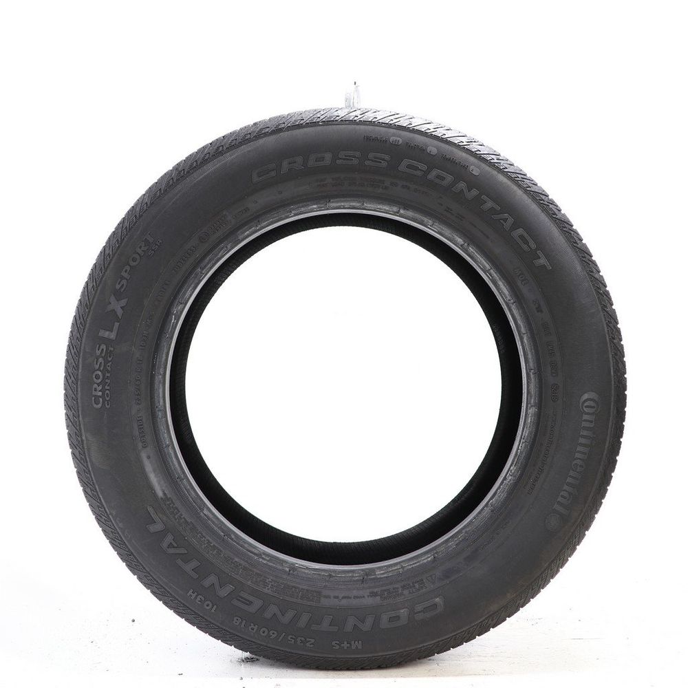 Set of (2) Used 235/60R18 Continental CrossContact LX Sport SSR 103H - 6-7.5/32 - Image 3