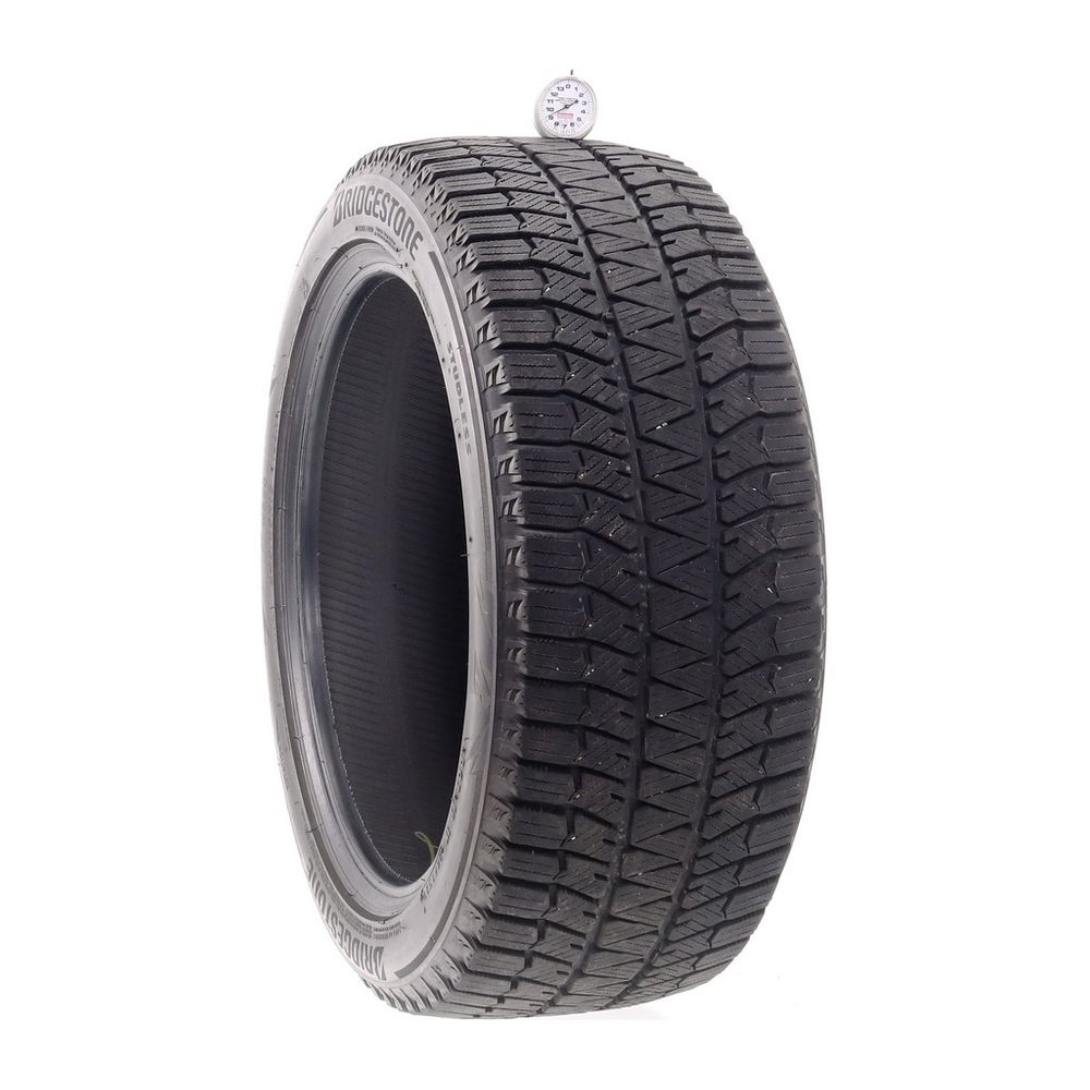 Set of (2) Used 245/45R18 Bridgestone Blizzak WS90 Studless 100H - 8-9/32 - Image 4