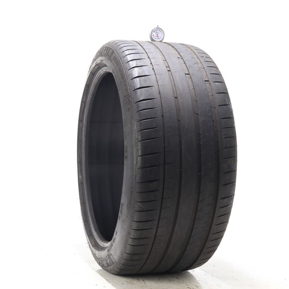 Set of (4) Used 325/35ZR22 Michelin Pilot Sport 4 S MO1 114Y - 5.5-7/32 - Image 4