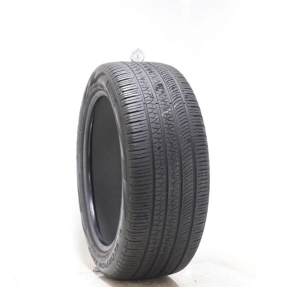 Set of (2) Used 275/45R21 Pirelli Scorpion Zero PNCS 110W - 7-8.5/32 - Image 1