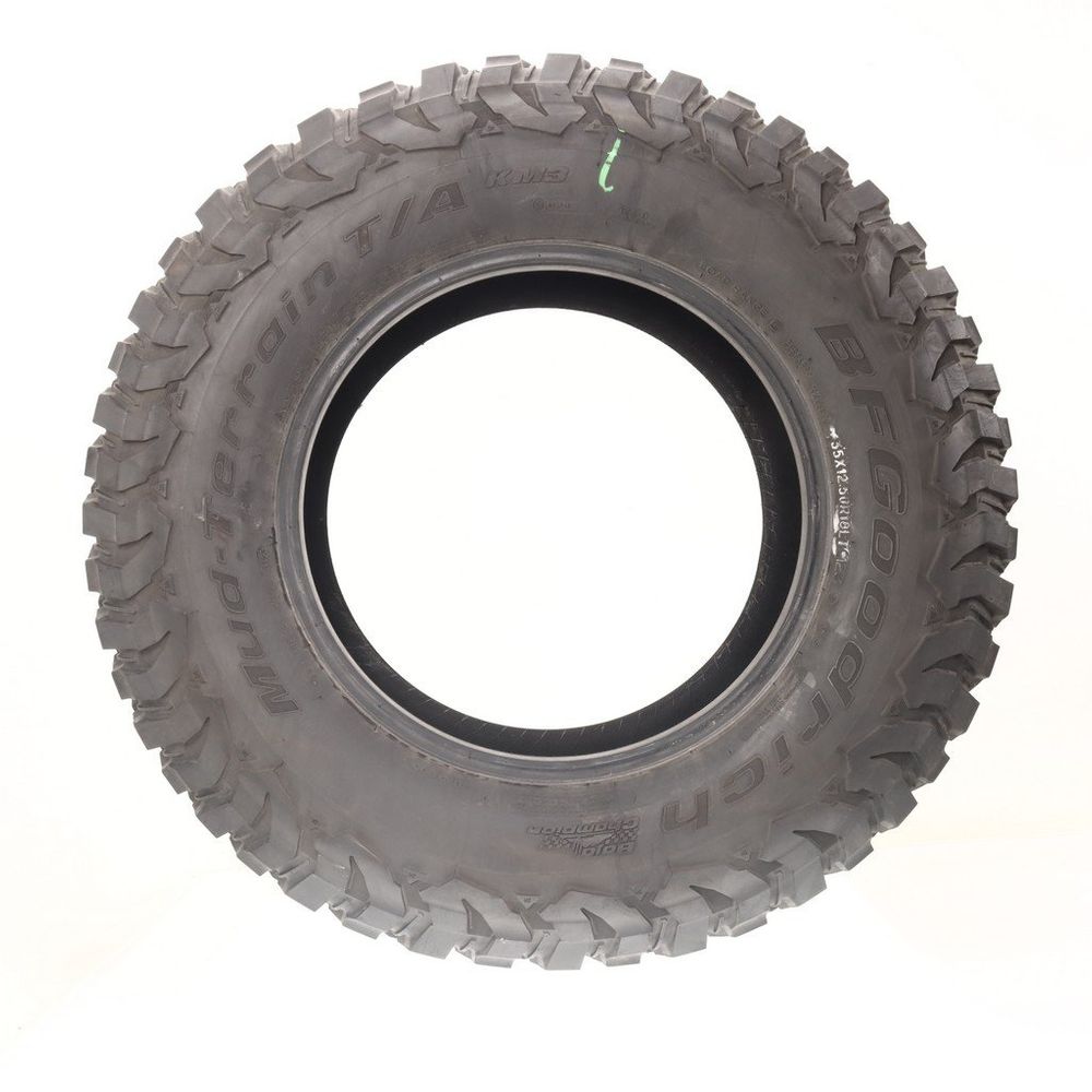Used LT 35X12.5R18 BFGoodrich Mud-Terrain T/A KM3 123Q E - 17/32 - Image 3