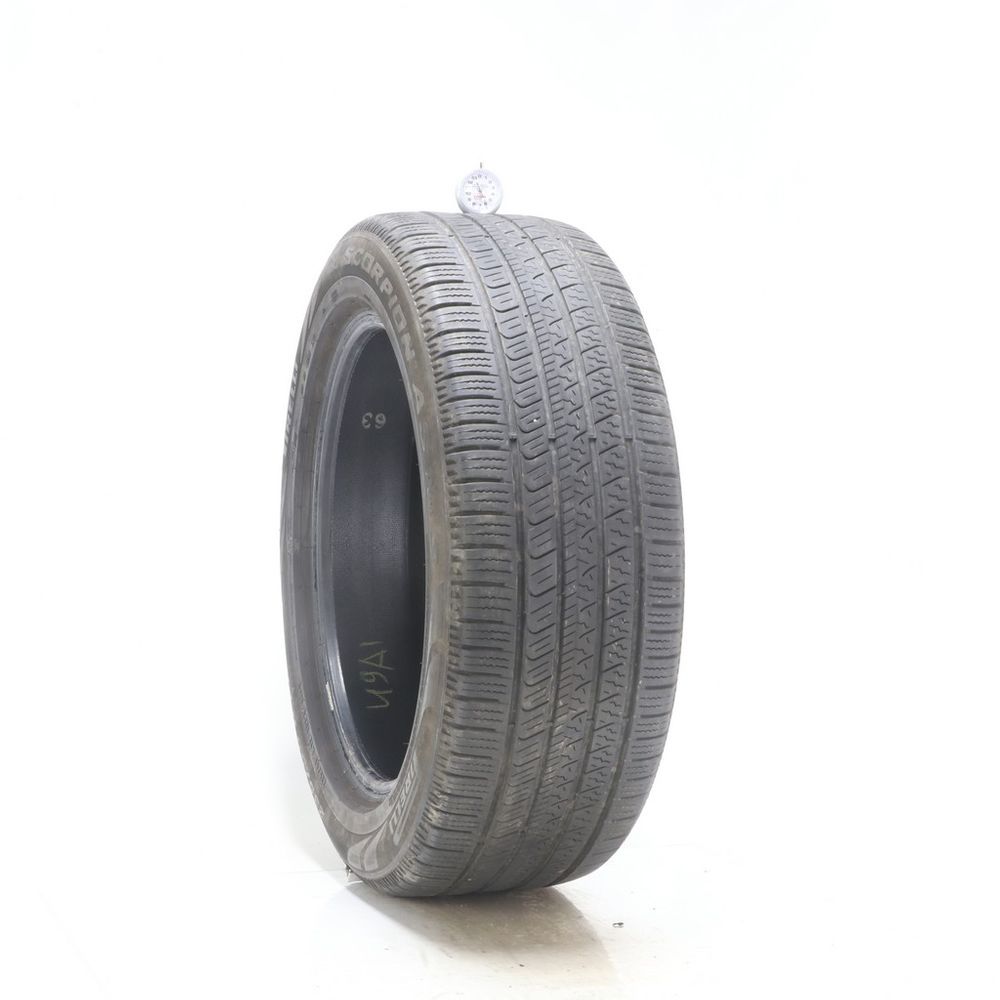 Set of (2) Used 235/55R19 Pirelli Scorpion AS Plus 3 105V - 6-7.5/32 - Image 1