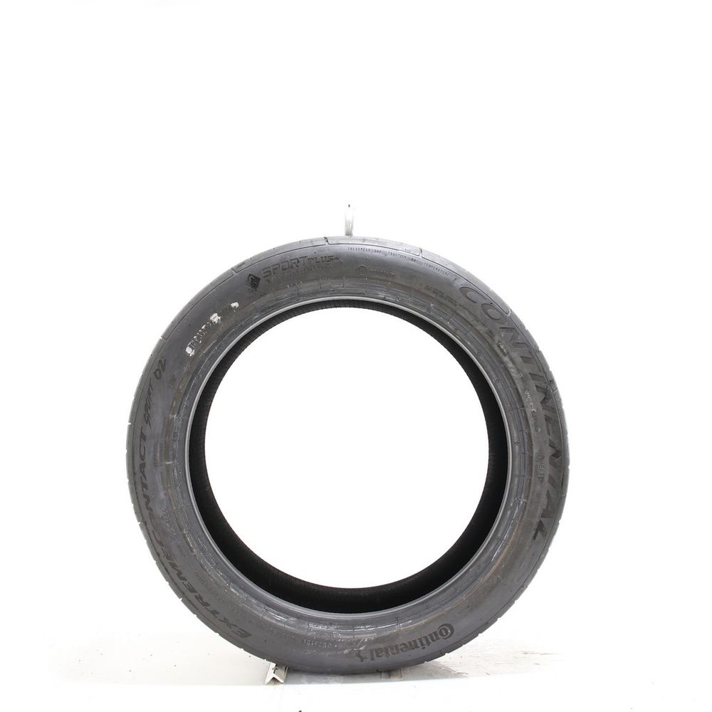 Set of (2) Used 205/45ZR17 Continental ExtremeContact Sport 02 88W - 8-9/32 - Image 3
