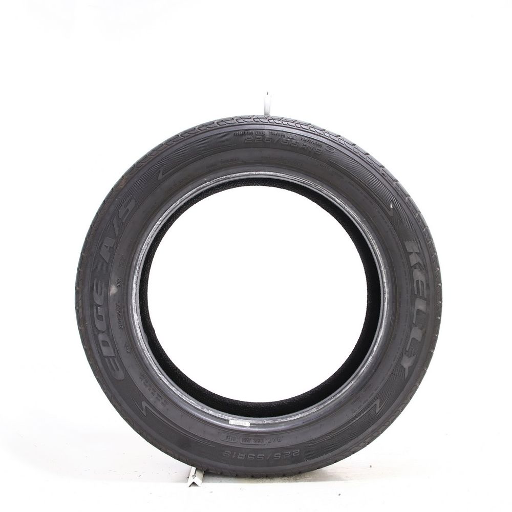 Set of (2) Used 225/55R18 Kelly Edge A/S 98H - 4.5-5/32 - Image 3
