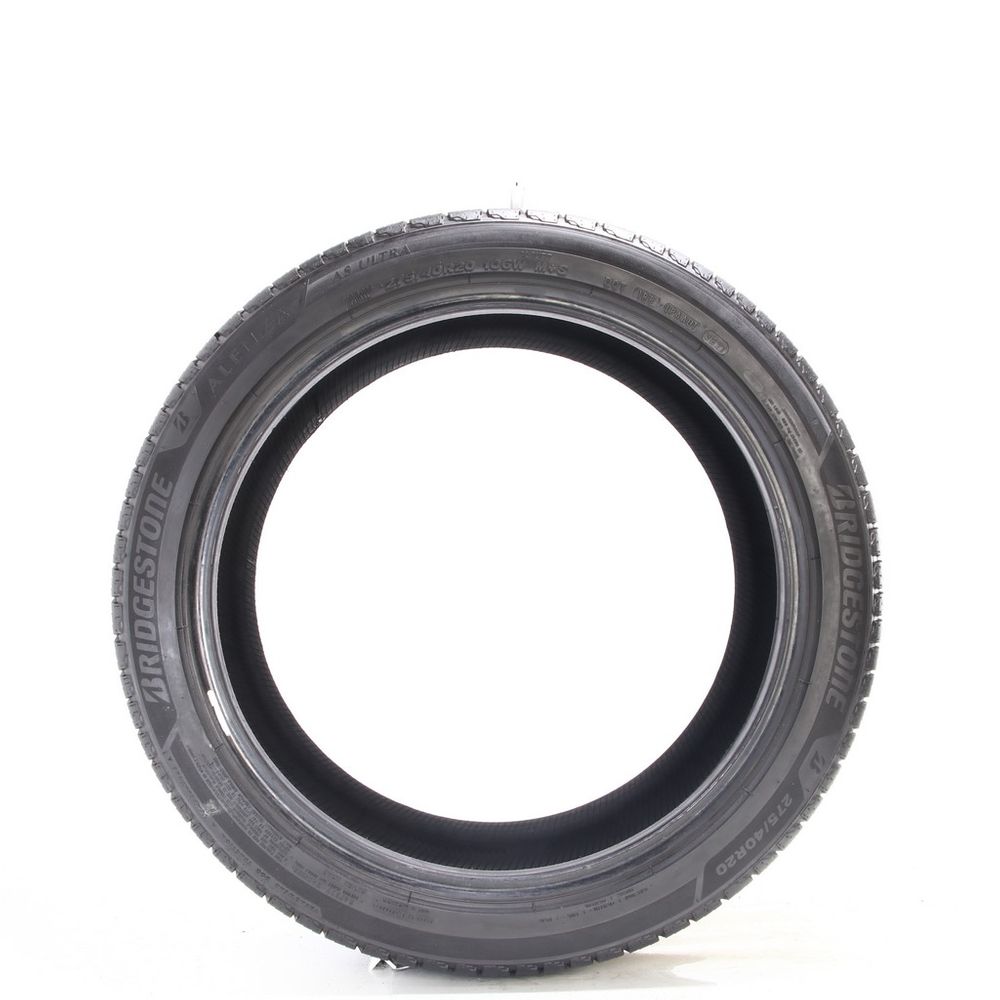 Used 275/40R20 Bridgestone Alenza AS Ultra 106W - 7.5/32 - Image 3