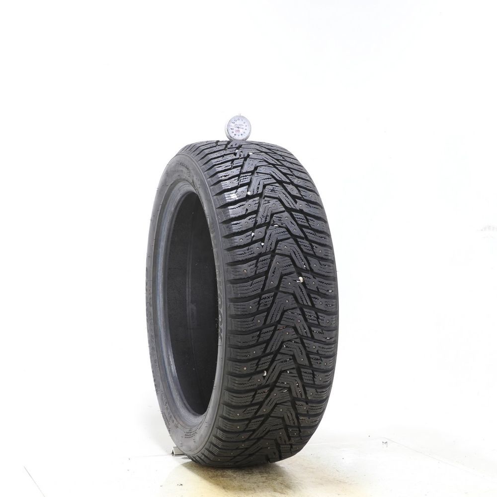 Set of (2) Used 205/50R17 Hankook Winter i*Pike RS2 W429 Studded 93T - 10-10.5/32 - Image 4