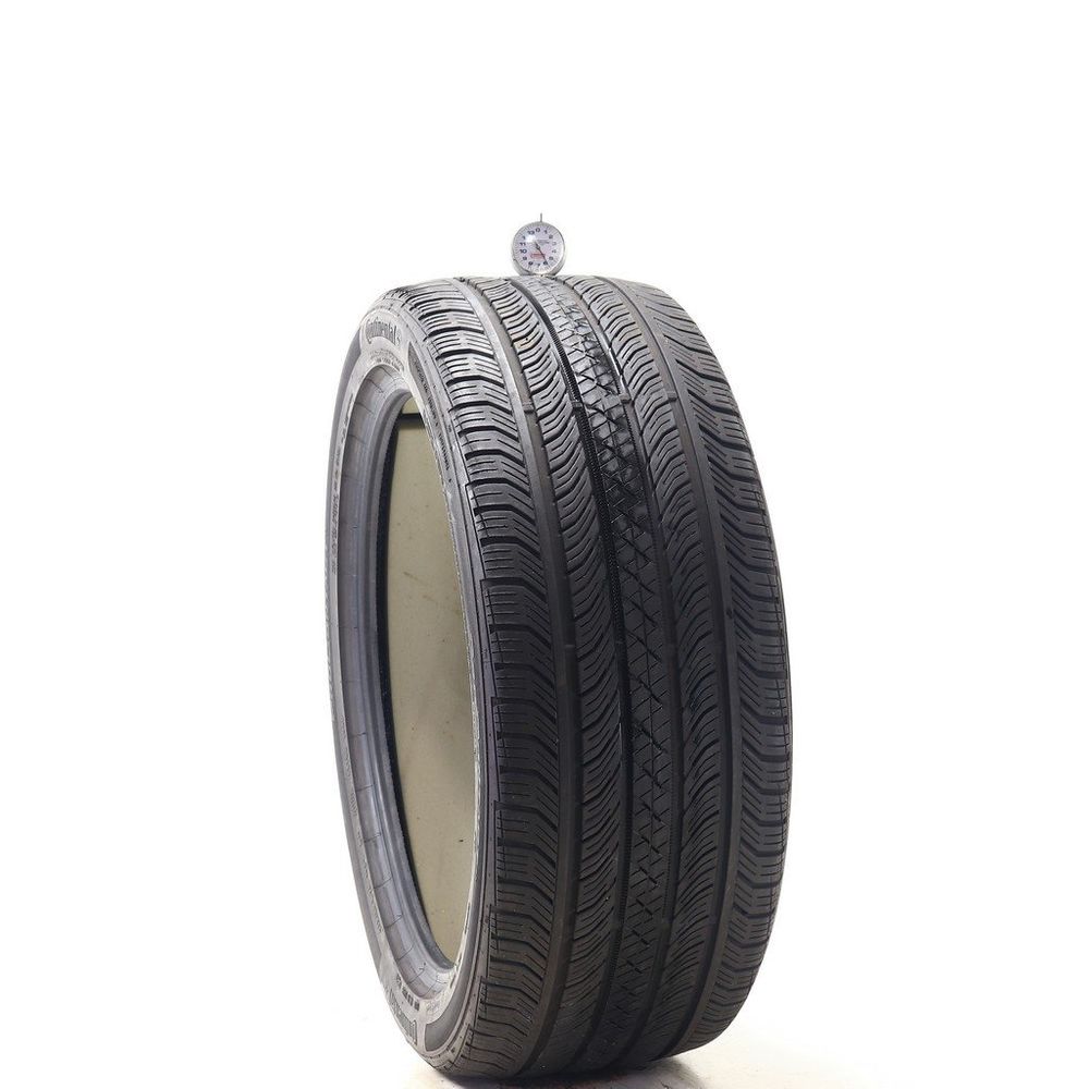 Set of (2) Used 255/40R20 Continental ProContact TX AO ContiSilent  101H - 5.5-6.5/32 - Image 1