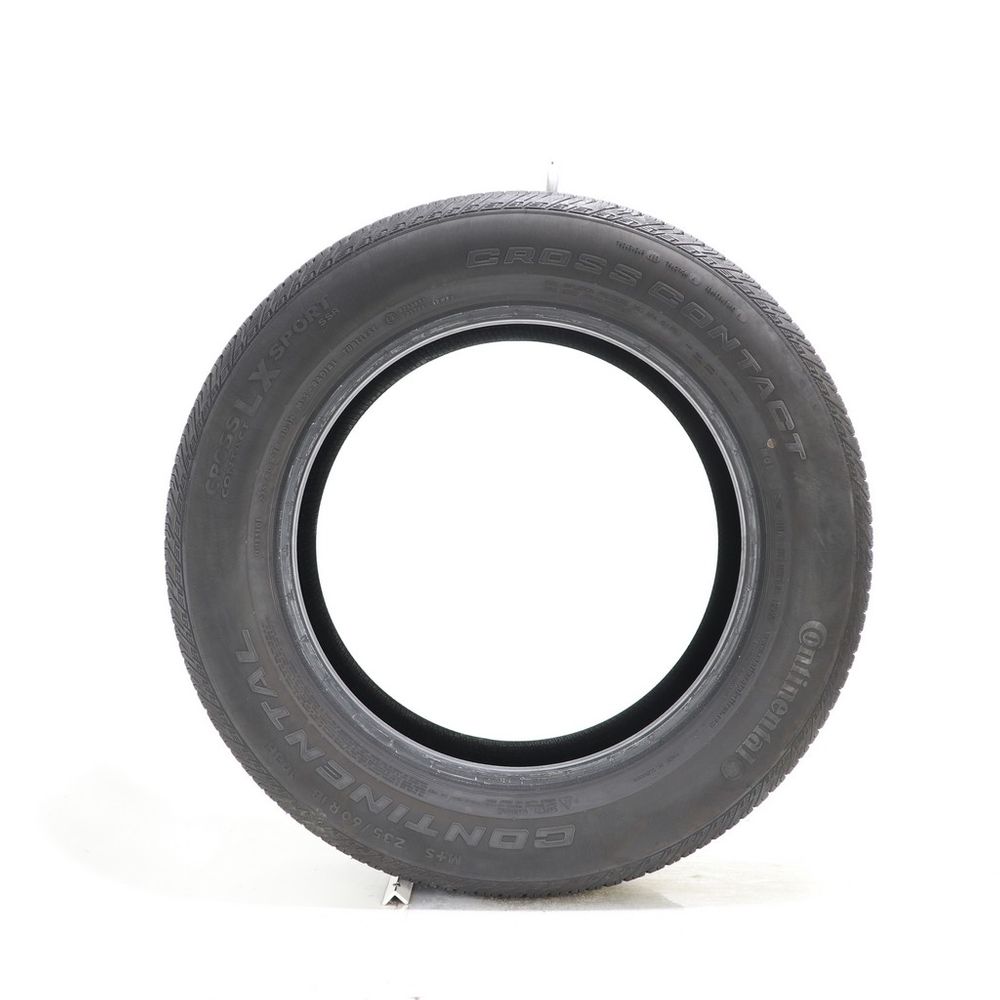 Set of (4) Used 235/60R18 Continental CrossContact LX Sport SSR MOE 103H - 8.5/32 - Image 3