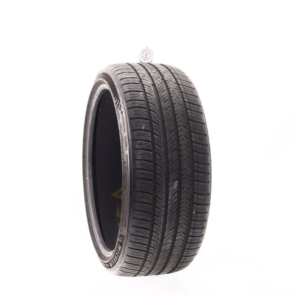 Set of (2) Used 255/35ZR21 Michelin Pilot Sport All Season 4 TO Acoustic 98W - 7.5-8/32 - Image 1