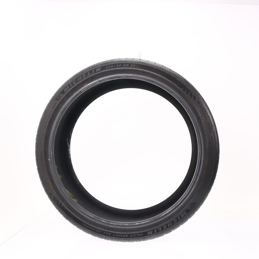Set of (2) Used 255/35ZR21 Michelin Pilot Sport All Season 4 TO Acoustic 98W - 7.5-8/32 - Image 3