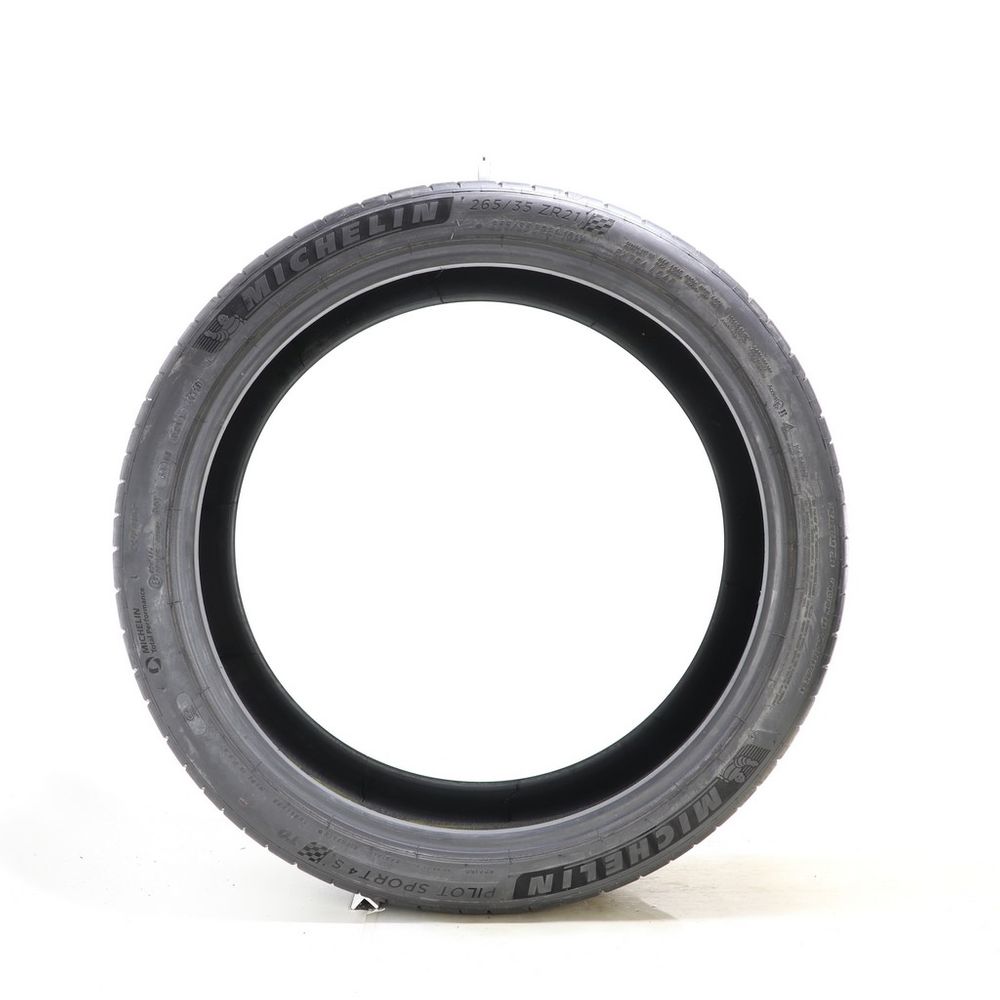 Set of (2) Used 265/35ZR21 Michelin Pilot Sport 4 S TO Acoustic 101Y - 7.5/32 - Image 3