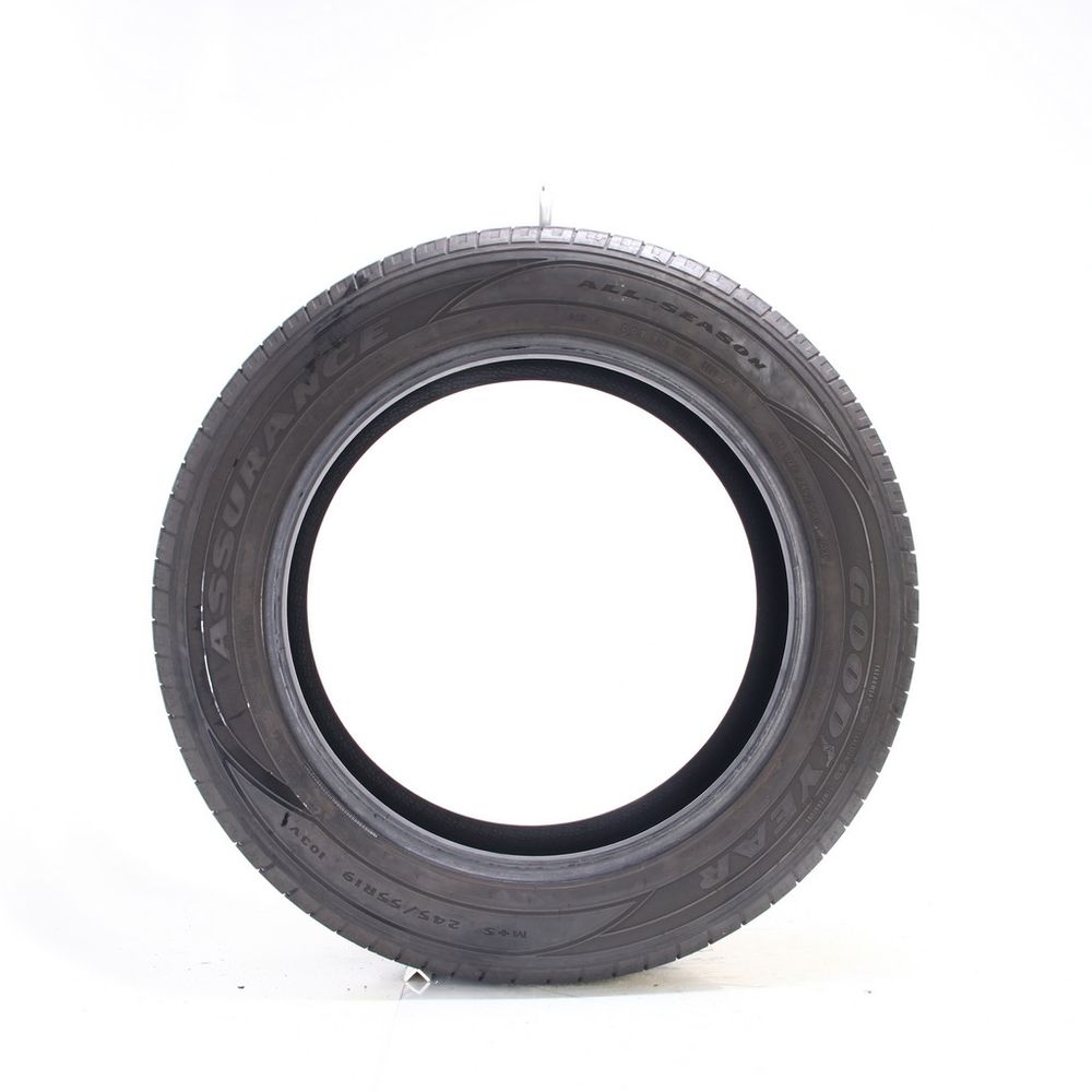 Set of (2) Used 245/55R19 Goodyear Assurance All-Season 103V - 6-6.5/32 - Image 6