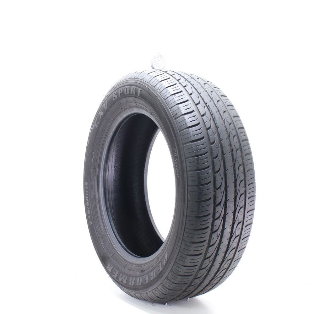 Set of (2) Used 245/60R18 Performer CXV Sport 105V - 6.5-7/32 - Image 1
