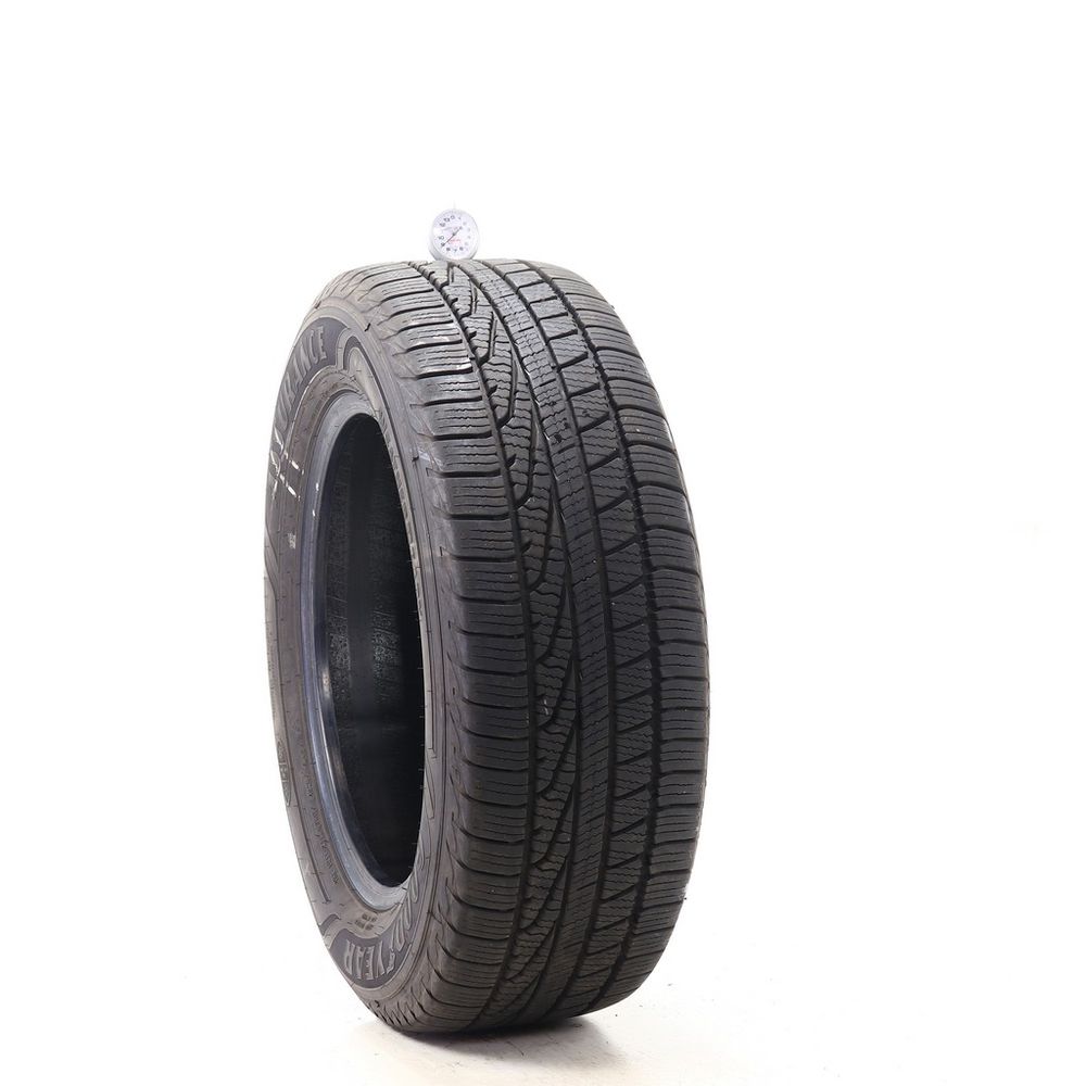 Set of (2) Used 235/60R17 Goodyear Assurance WeatherReady 102H - 7.5-8.5/32 - Image 4