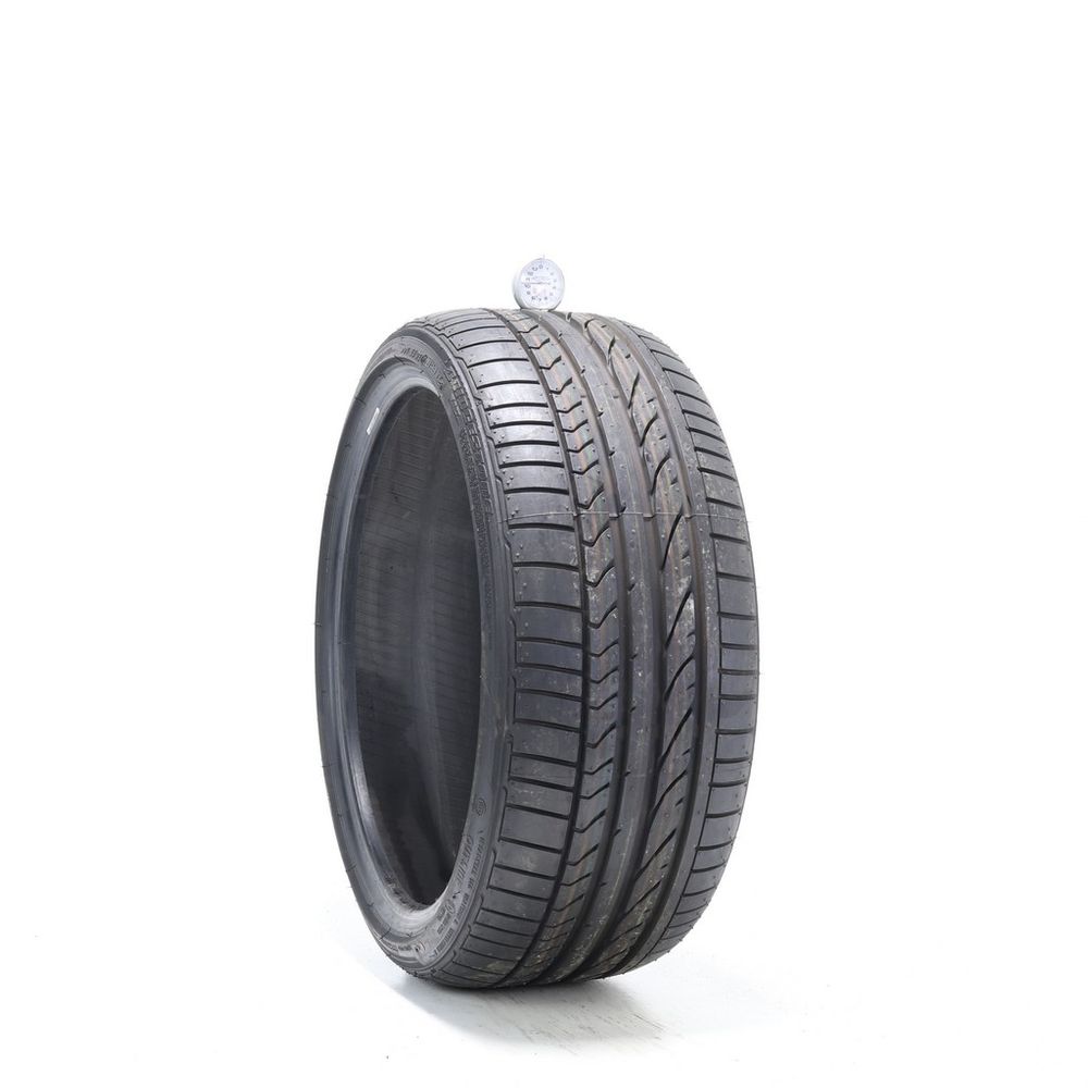 Set of (2) Used 225/35R19 Bridgestone Potenza RE050A RFT 88Y - 9.5-10/32 - Image 4