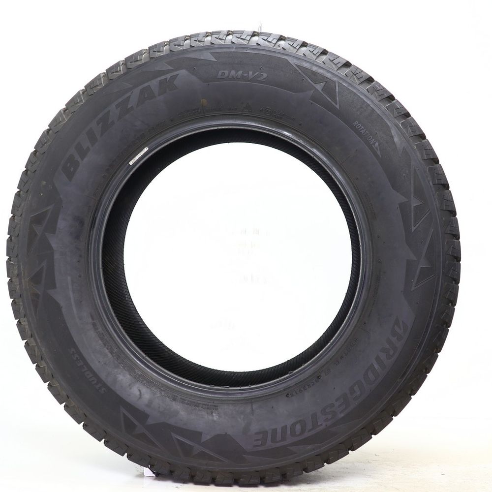 Set of (2) Used 275/65R18 Bridgestone Blizzak DM-V2 114R - 10-11.5/32 - Image 3
