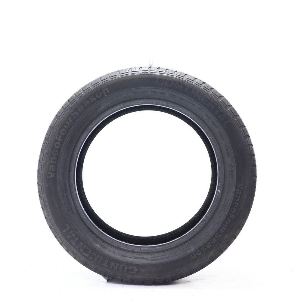 Set of (2) Used 225/55R17 Continental VancoFourSeason 101H - 9.5/32 - Image 3