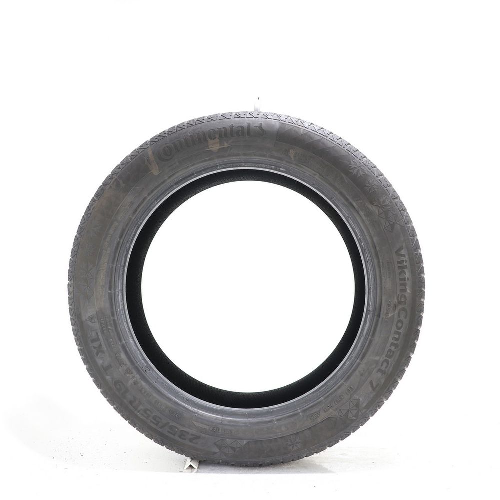 Set of (2) Used 235/55R19 Continental VikingContact 7 105T - 6.5-7/32 - Image 3