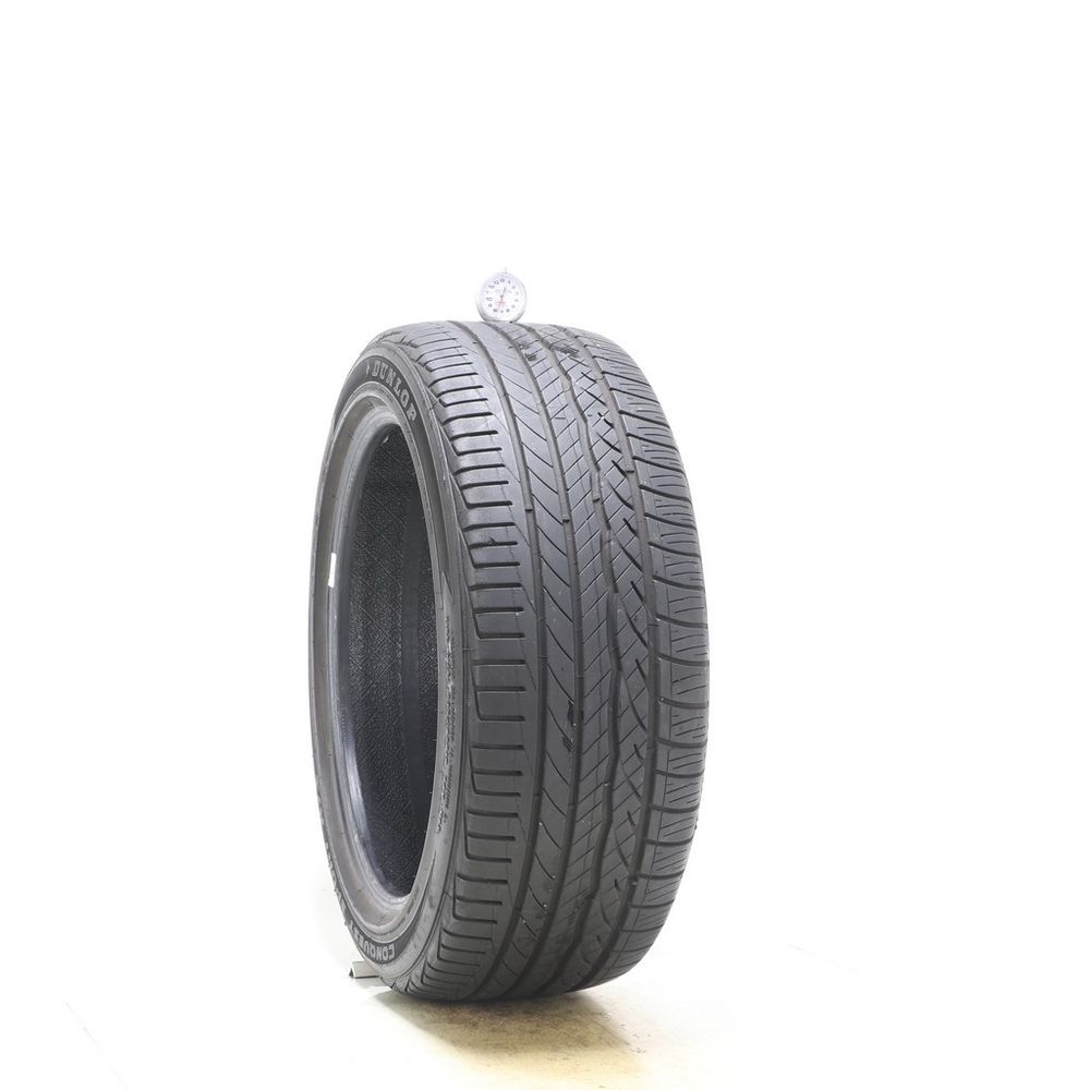 Set of (2) Used 235/45R18 Dunlop Conquest sport A/S 94V - 7.5-9/32 - Image 1