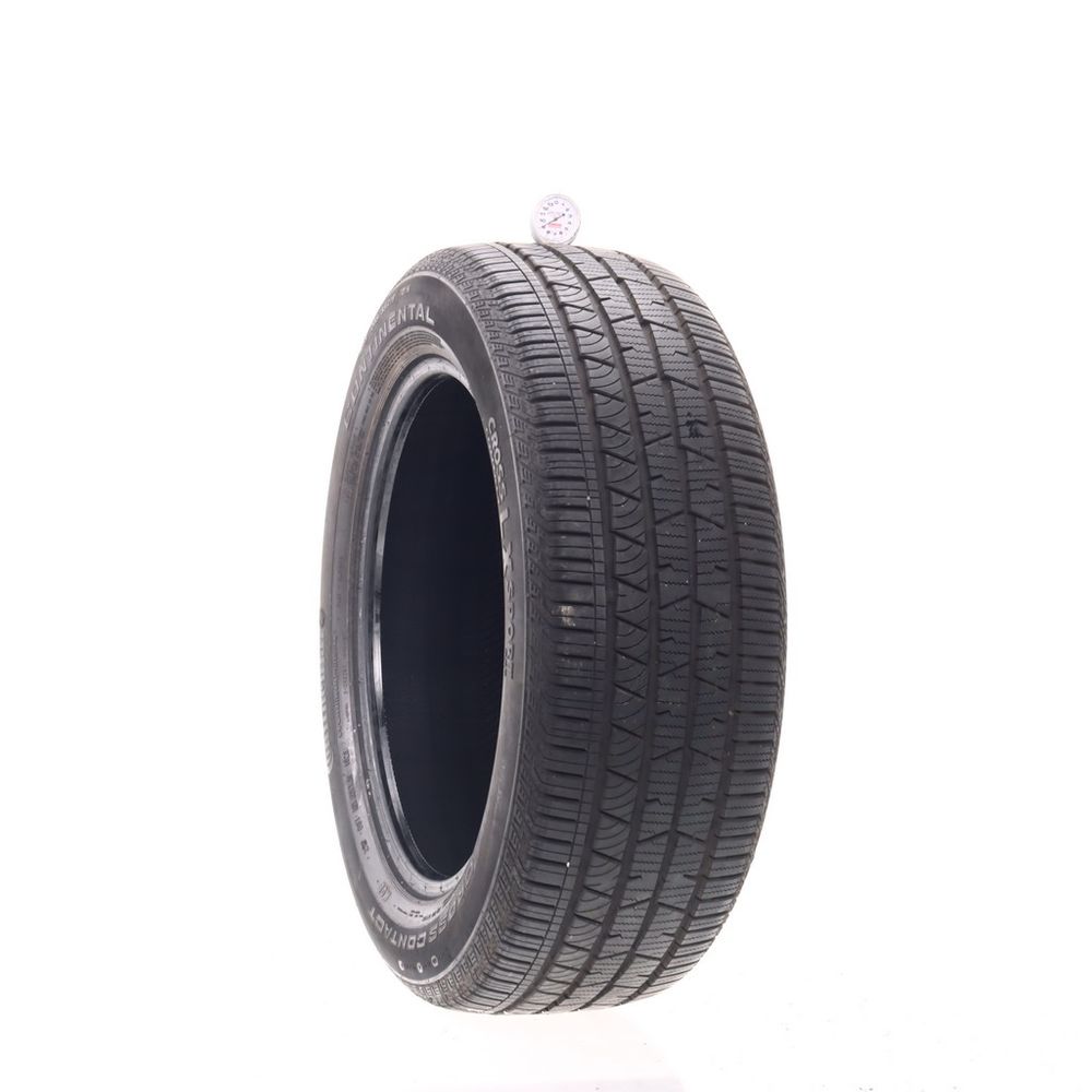 Set of (2) Used 235/55R19 Continental CrossContact LX Sport SSR MOE 101H - 7.5-9/32 - Image 4