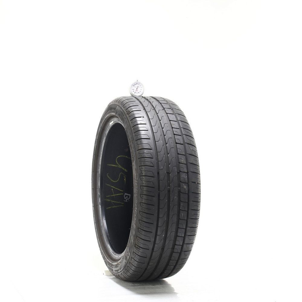Set of (2) Used 205/45R17 Pirelli Cinturato P7 Run Flat 88W - 6.5-8/32 - Image 1