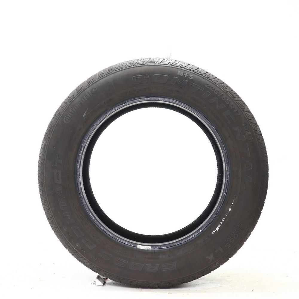 Set of (2) Used 225/65R17 Continental CrossContact LX 102H - 4.5/32 - Image 3