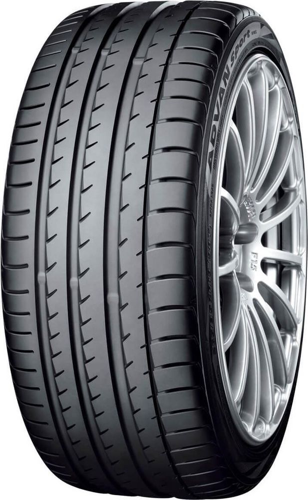 Set of (4) New 315/30ZR22 Yokohama ADVAN Sport V105E 107Y - Image 1