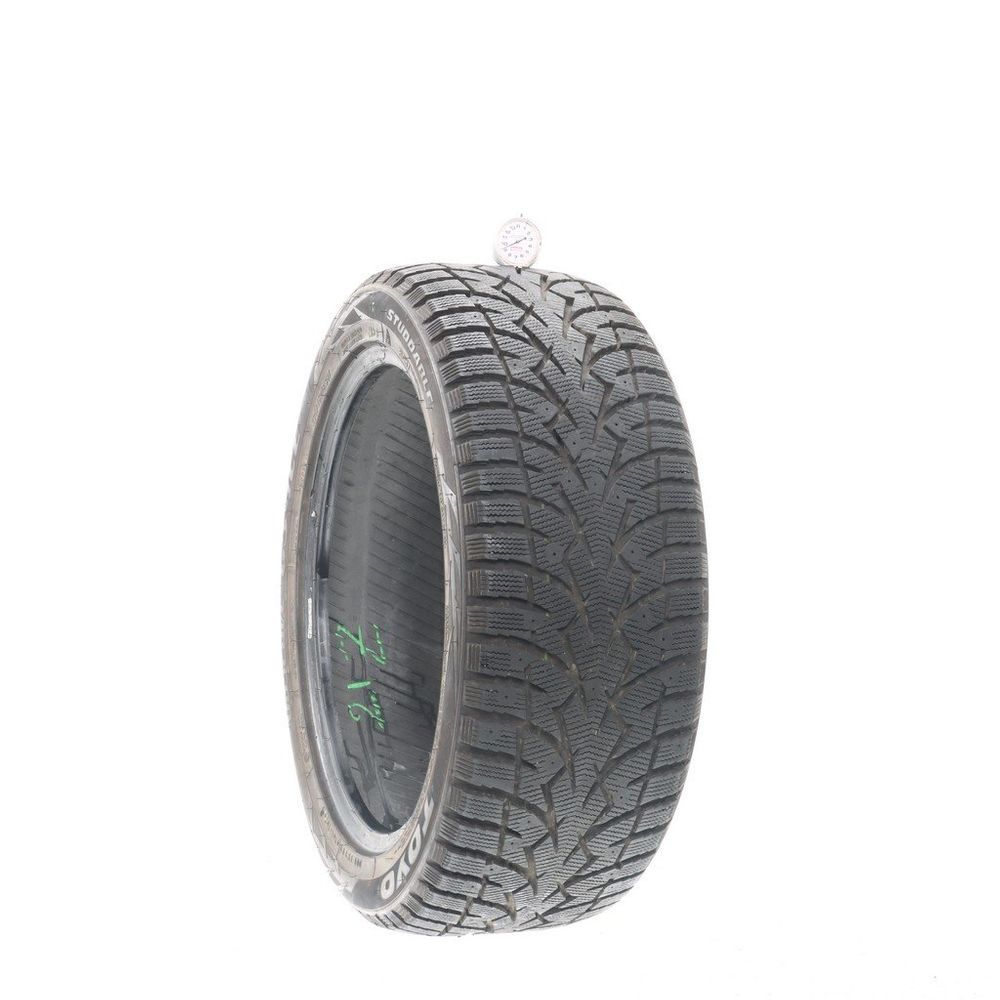 Set of (2) Used 235/45R18 Toyo Observe G3-Ice 98T - 9-9.5/32 - Image 1