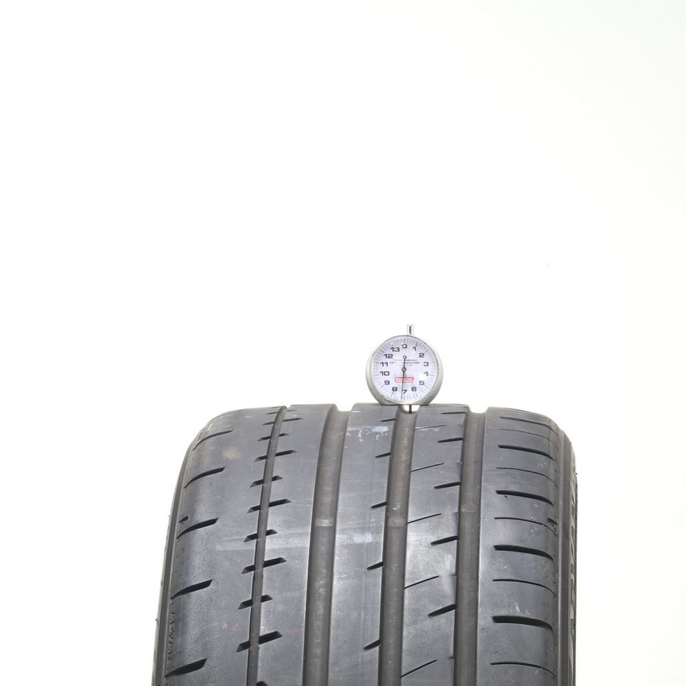 Set of (2) Used 255/35R19 Yokohama Advan Apex V601 96Y - 5.5-7/32 - Image 5